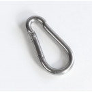 Karabiner (Edelstahl) mit Sicherheitsverschluss