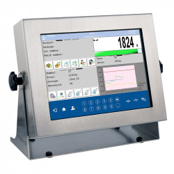 farbiges Touchscreen-Breitband-Display